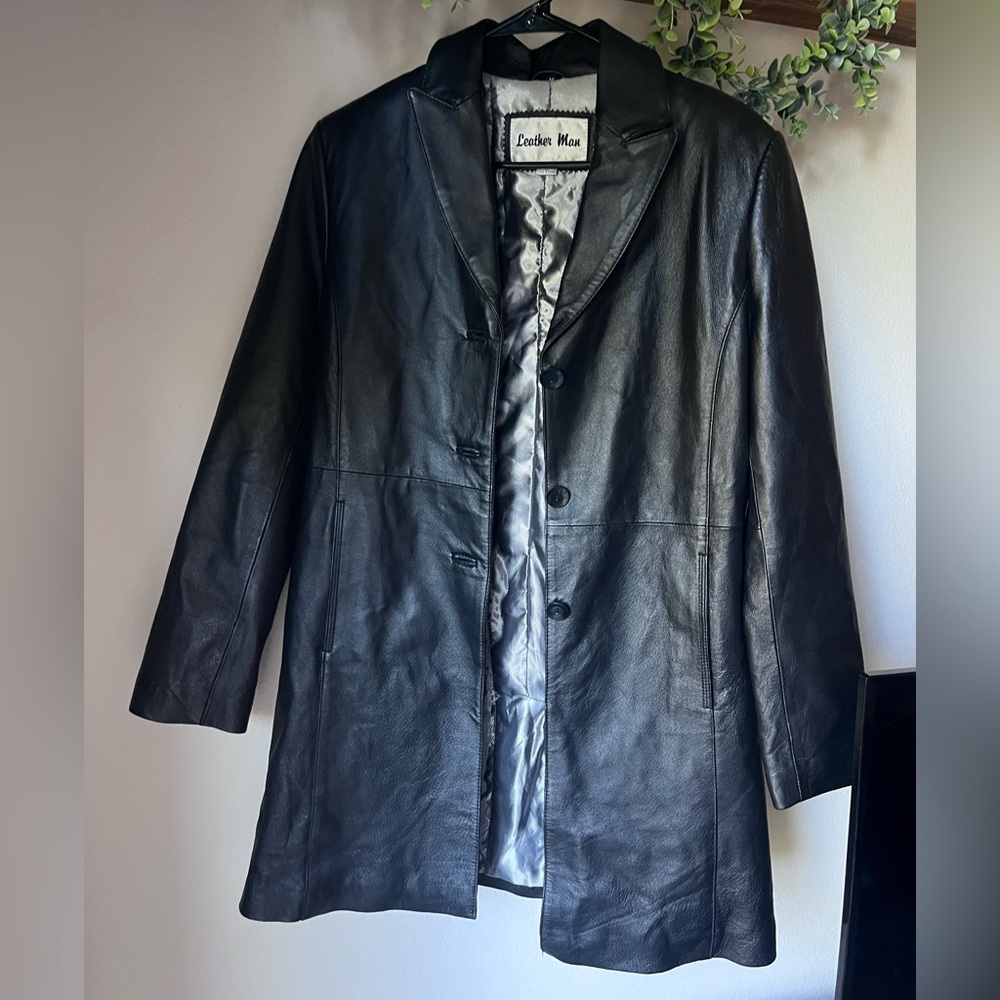 Vintage Leather Man Jacket